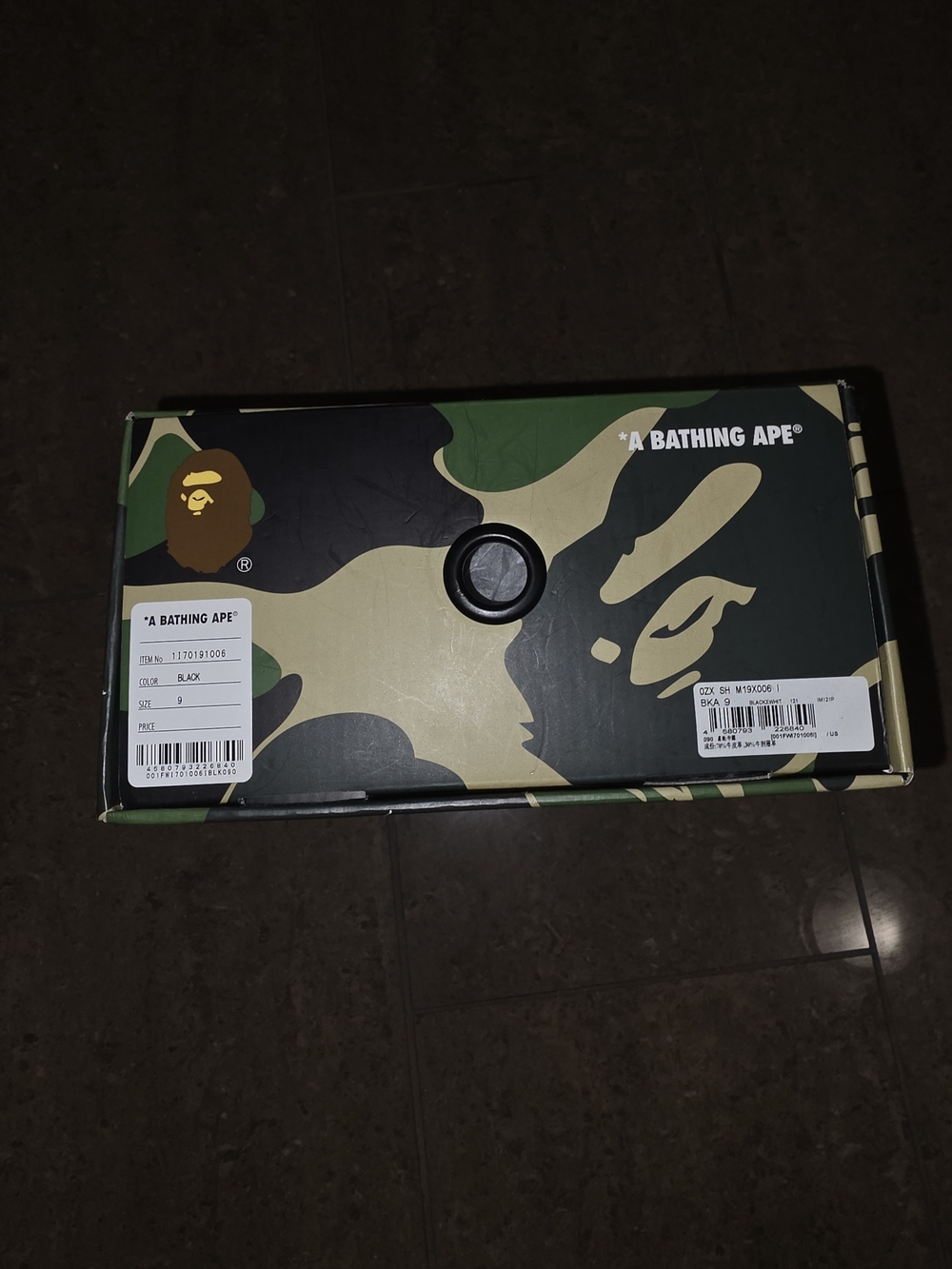 BAPE Sk8 Sta Alternate Black Camo